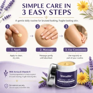 Vrerudite™ Bruise Repair & Skin — Strengthening Cream