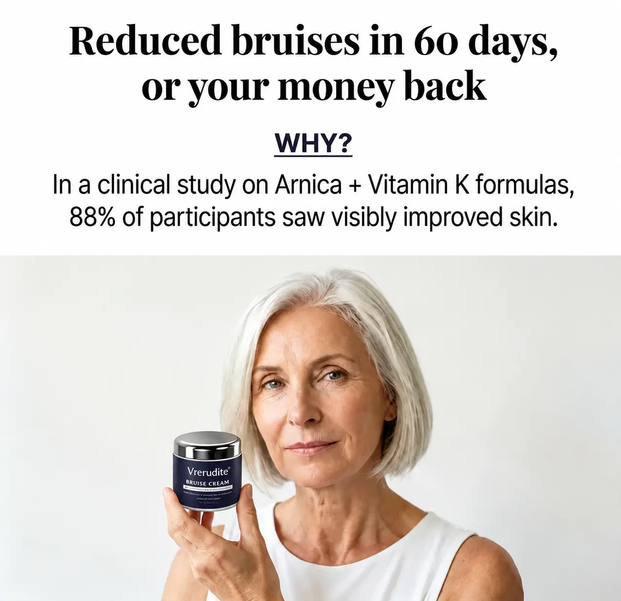 Vrerudite™ Bruise Repair & Skin — Strengthening Cream